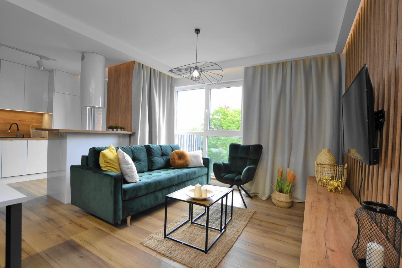 Apartament Krolowej Bony- Z Garazem Centrum Gliwic Hlivice Exteriér fotografie